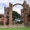 The Priory Church at Lindisfarne was sacked during a Viking Raid in AD 793; this Raid is often said to mark the opening of the Viking Age (Image Credit: Fee, Hannon and Zoller 1999)