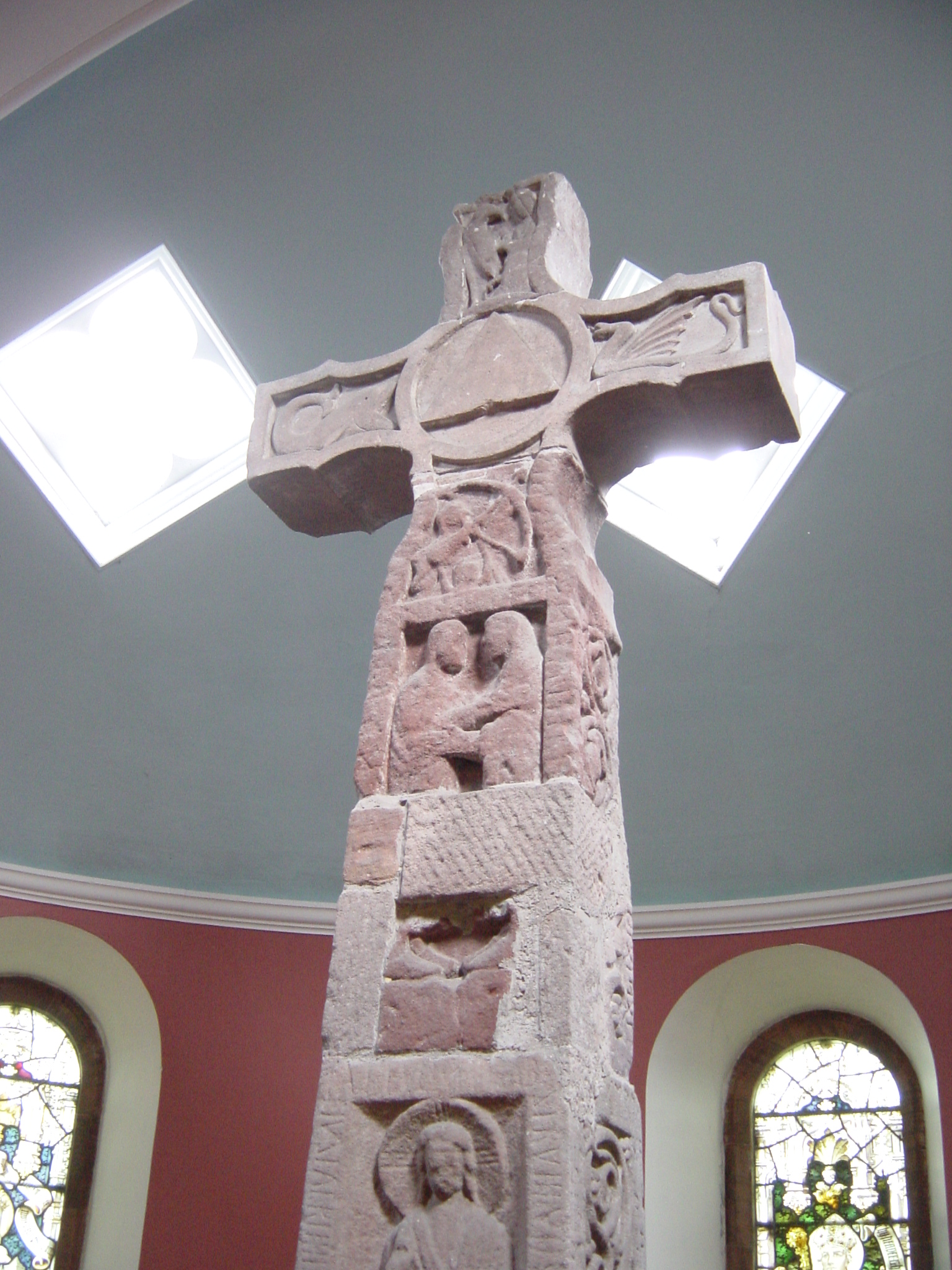 The Ruthwell Cross (Copyright: Fee, Rutkowski, and Sanderson, 2004)