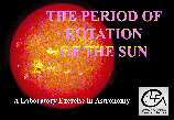 Solar Rotation Lab Image